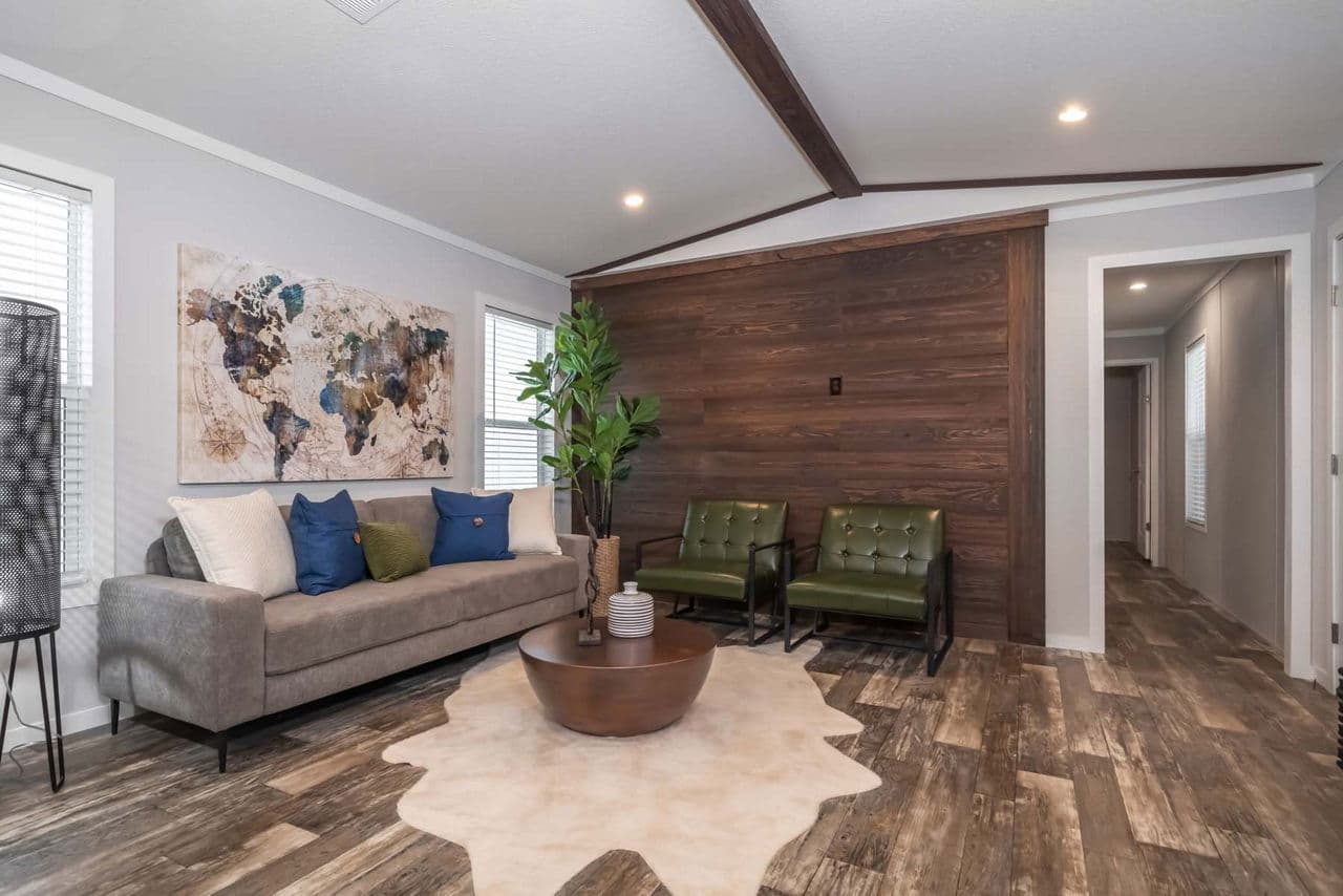 The jazz interior home features