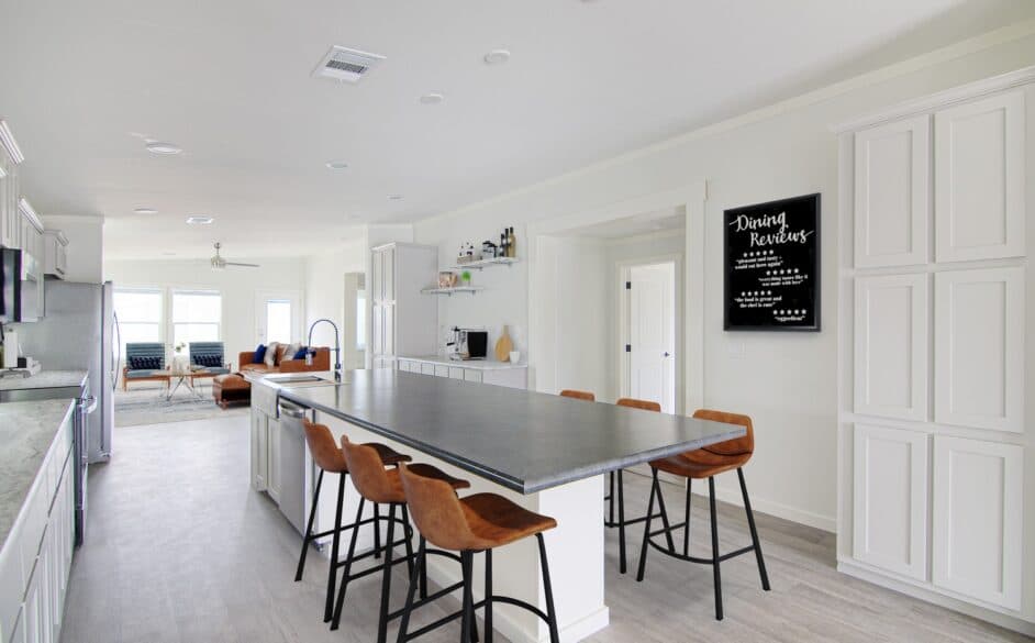 Vue s58-68m kitchen home features