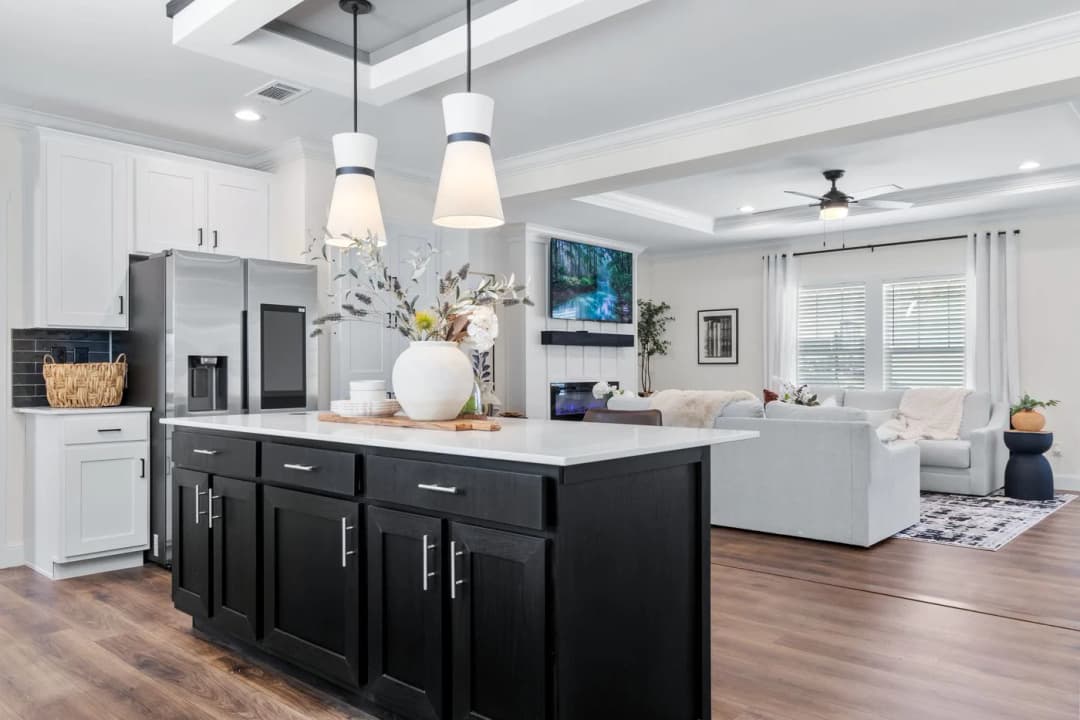 The iron peak kitchen home features