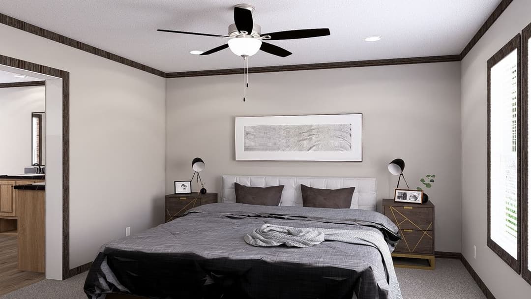 The jackson bedroom home features