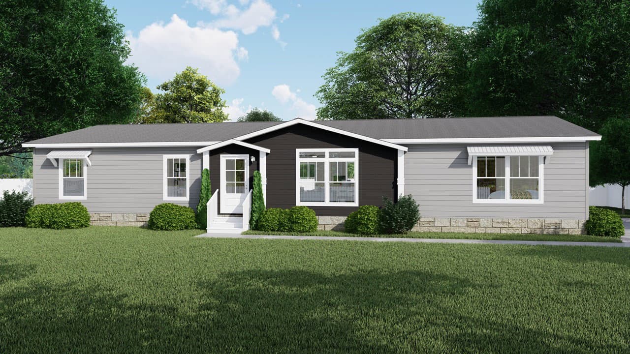 The versace hero, elevation, and exterior home features