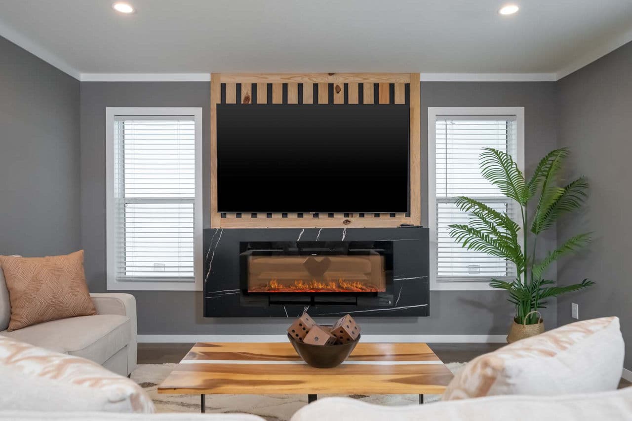 Bourbon interior home features