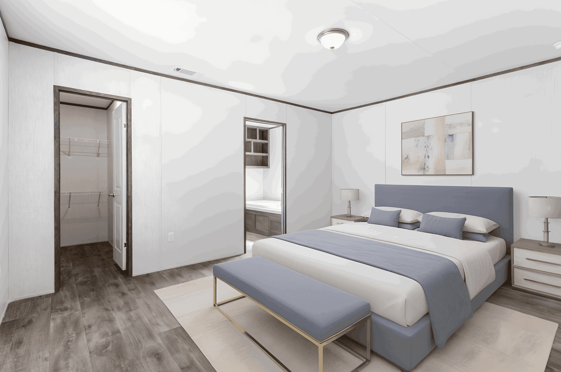 Pinehurst bedroom home features