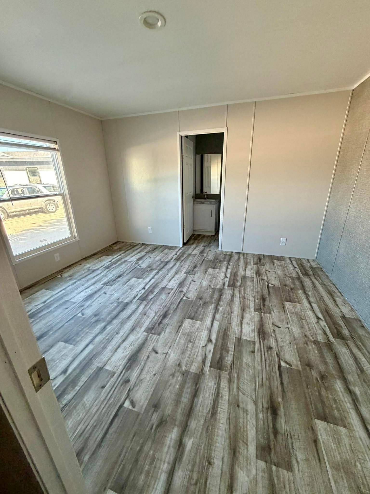 The rockwall interior home features