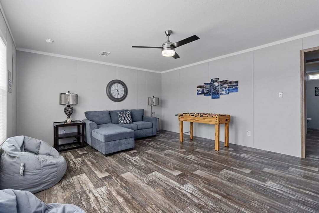 The magnolia interior home features