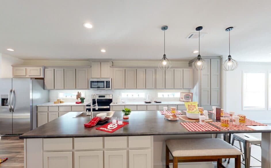 Vue s58-68m kitchen home features