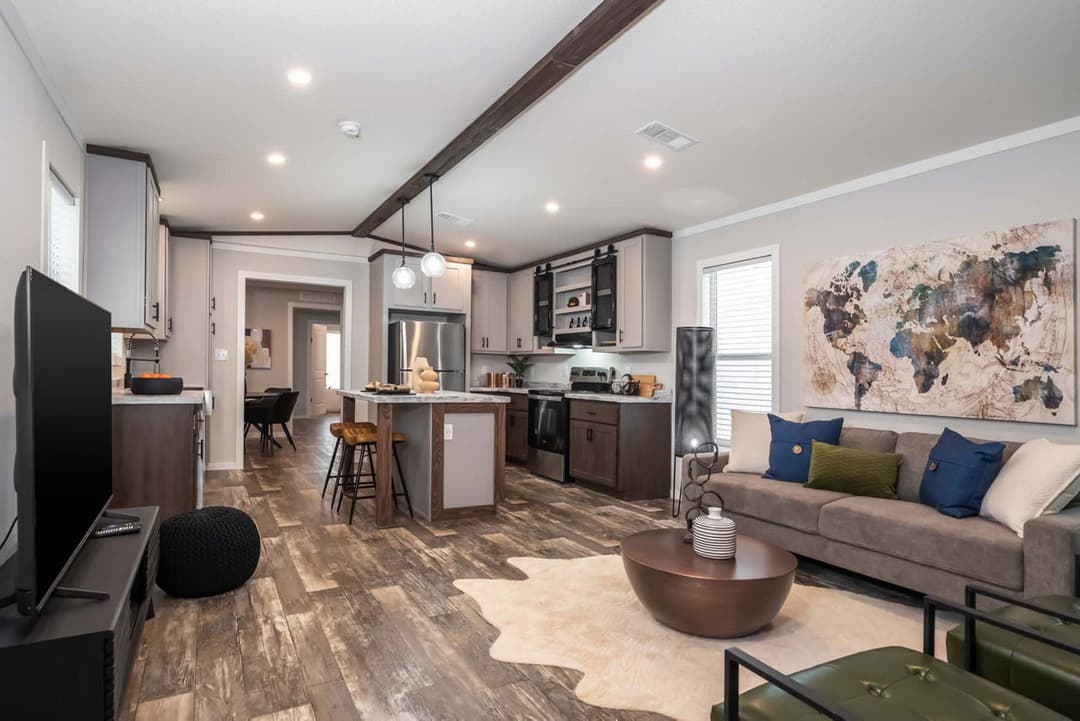 The jazz interior home features