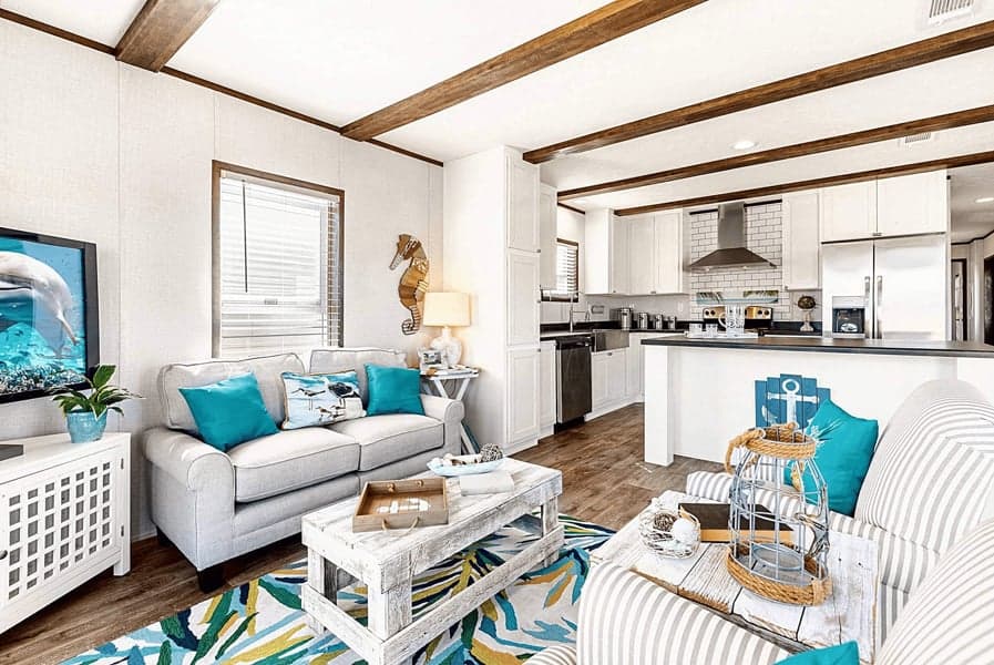 The bobby jo interior home features