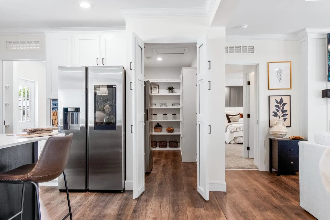 The iron peak kitchen home features