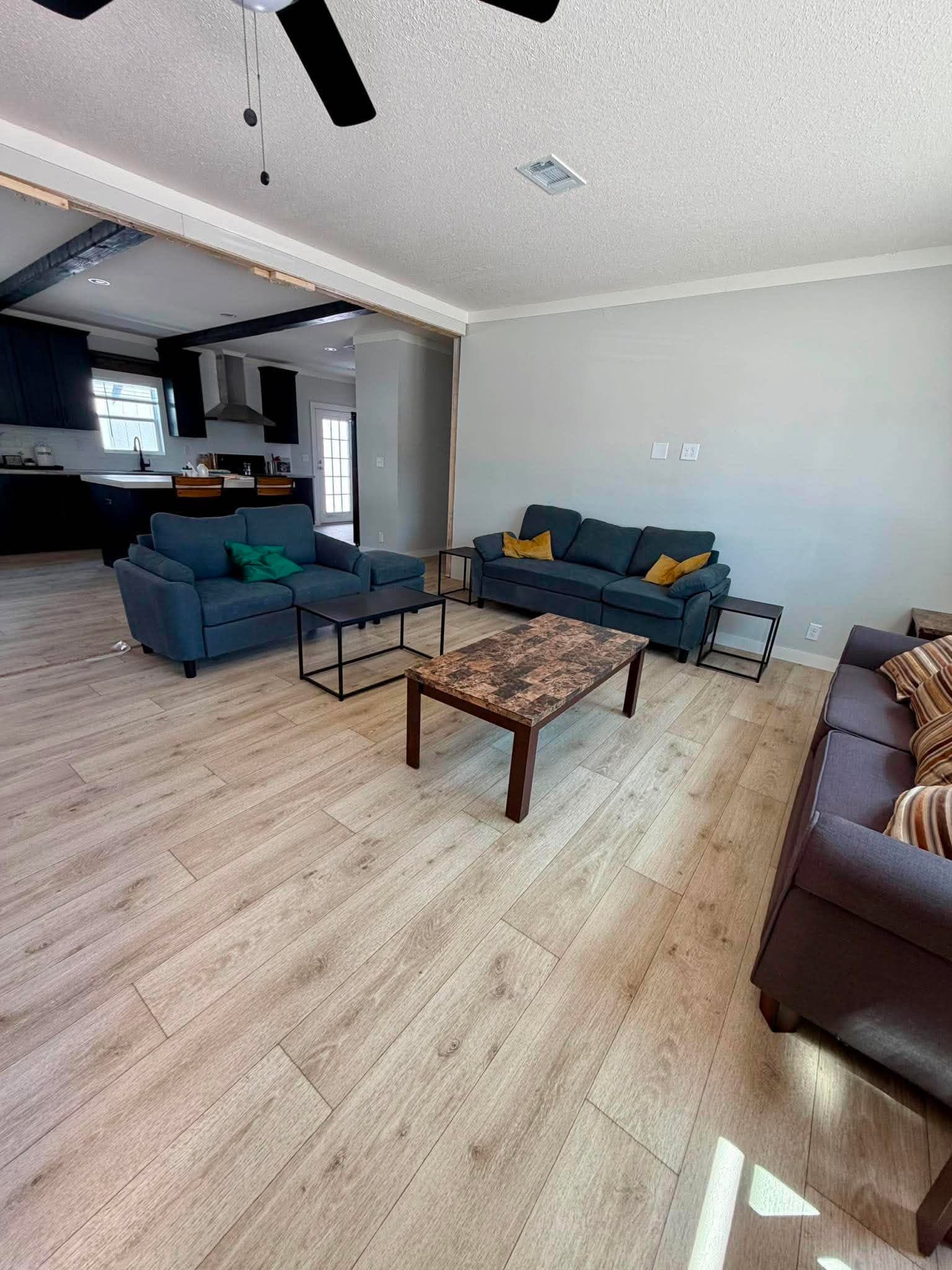 The bowie  home features