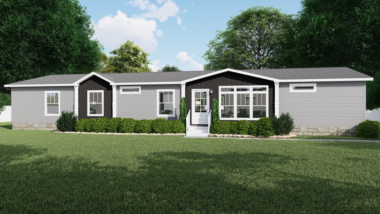 The monterey elevation and exterior home features