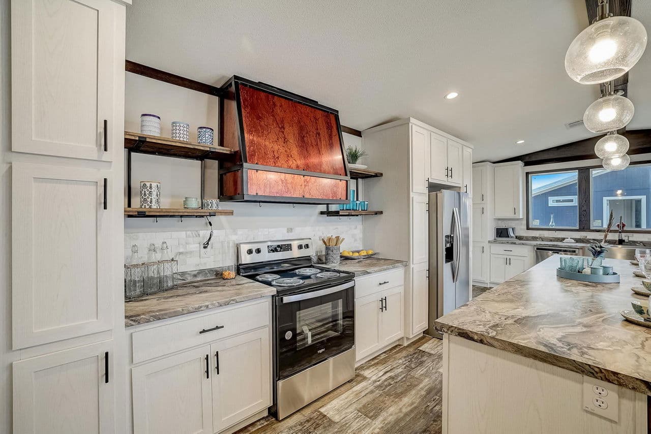 The saint kitchen home features