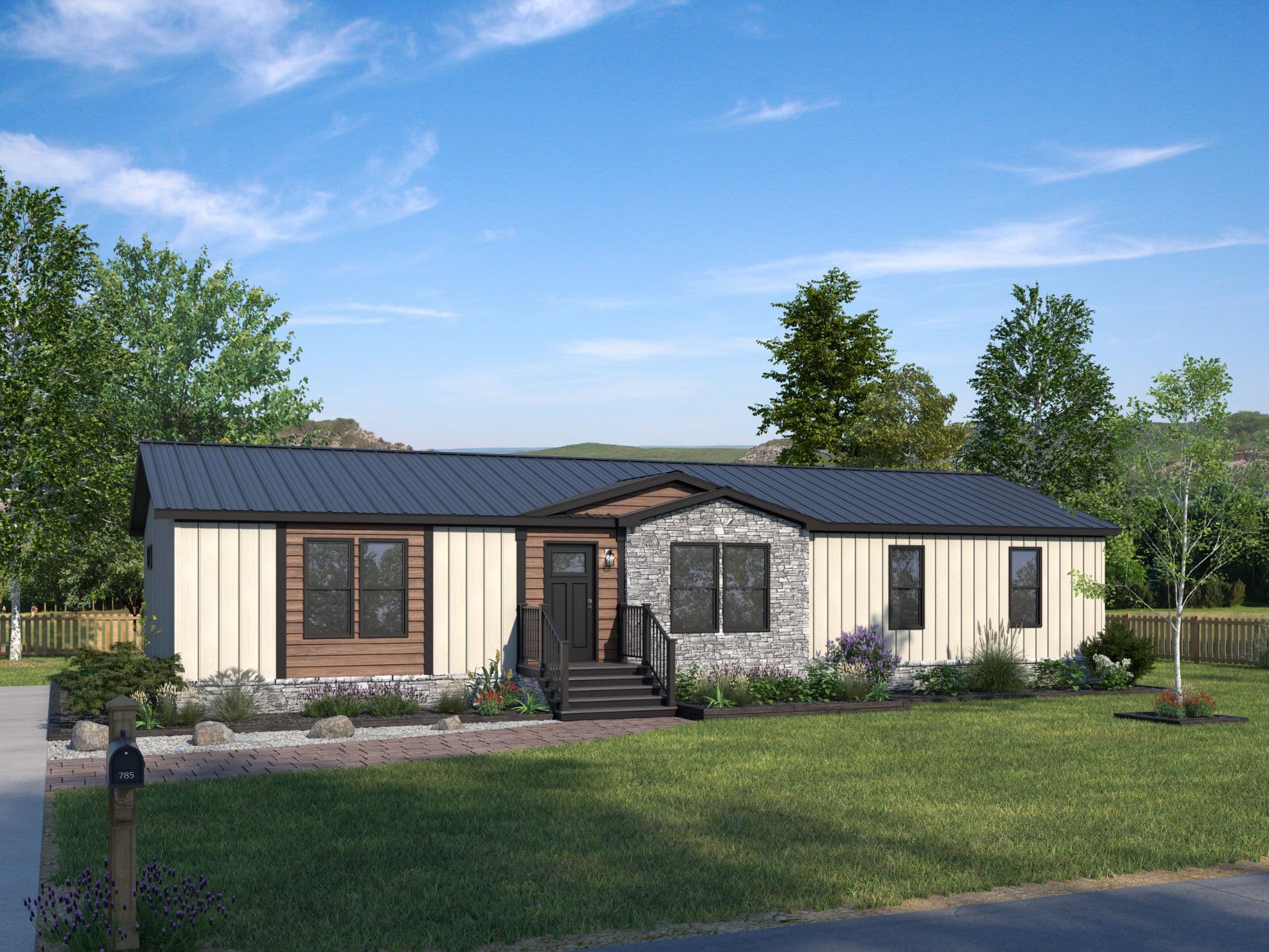 Liberty in2860h32a1a hero, elevation, and exterior home features