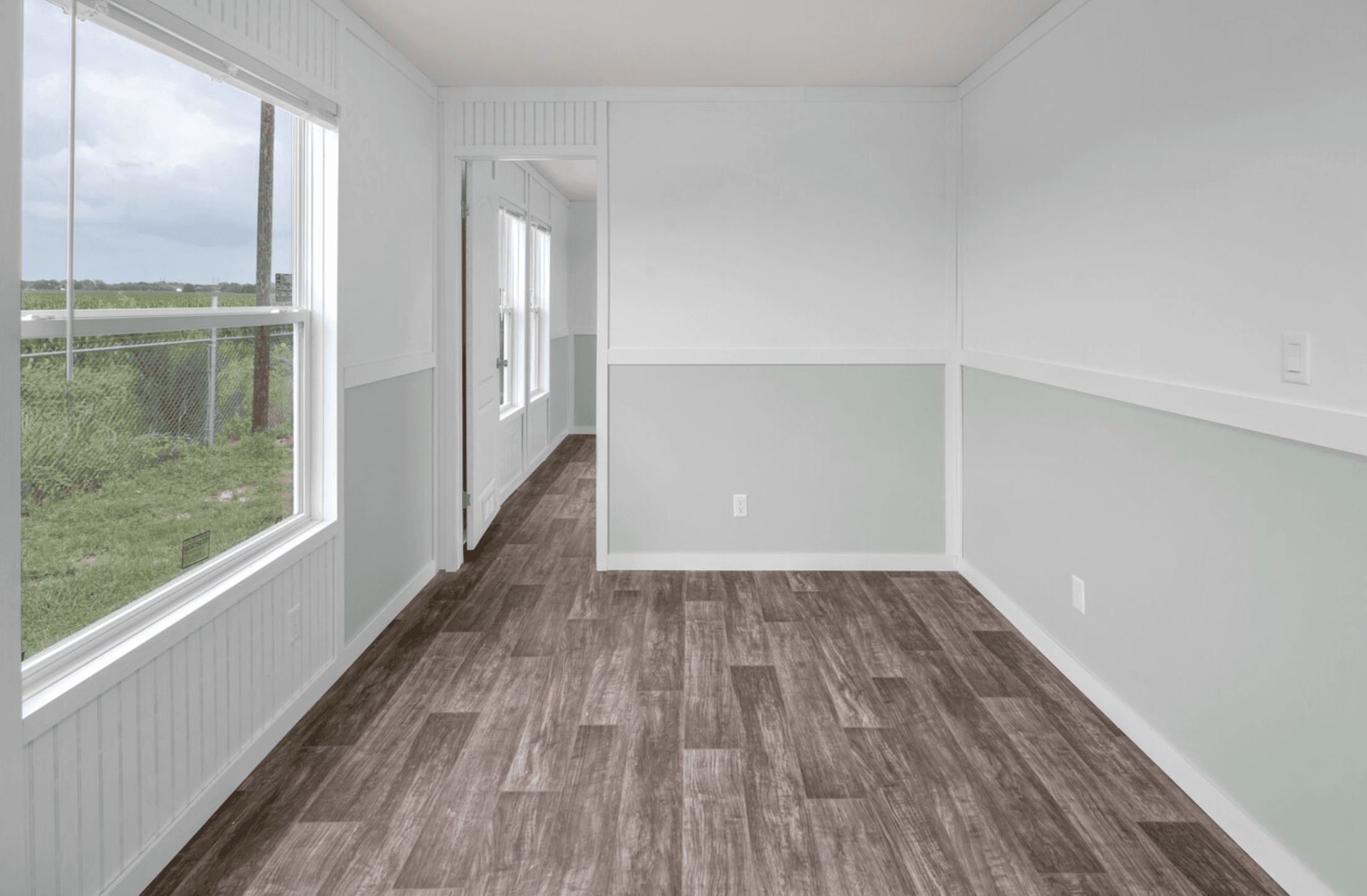 The cypress  home features