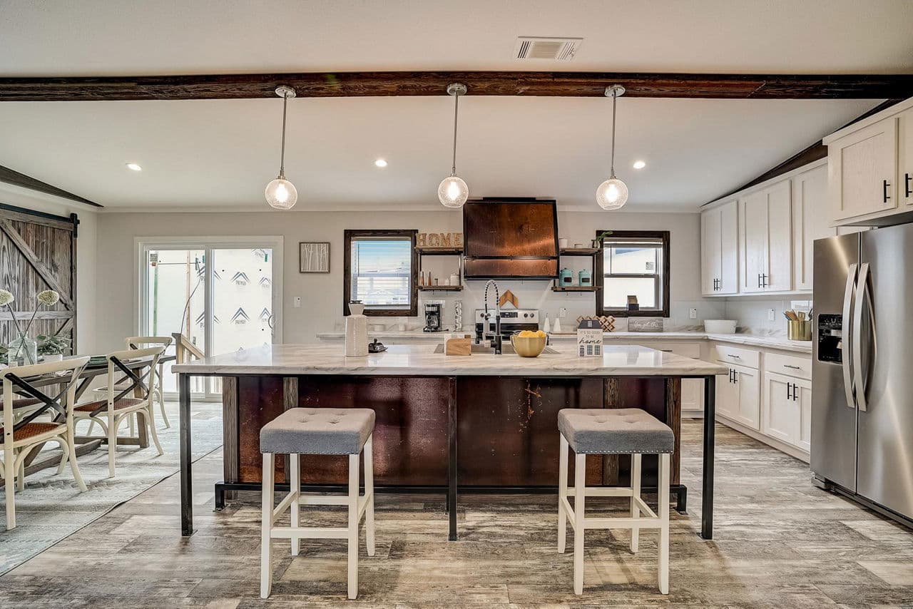 The desire kitchen and hero home features