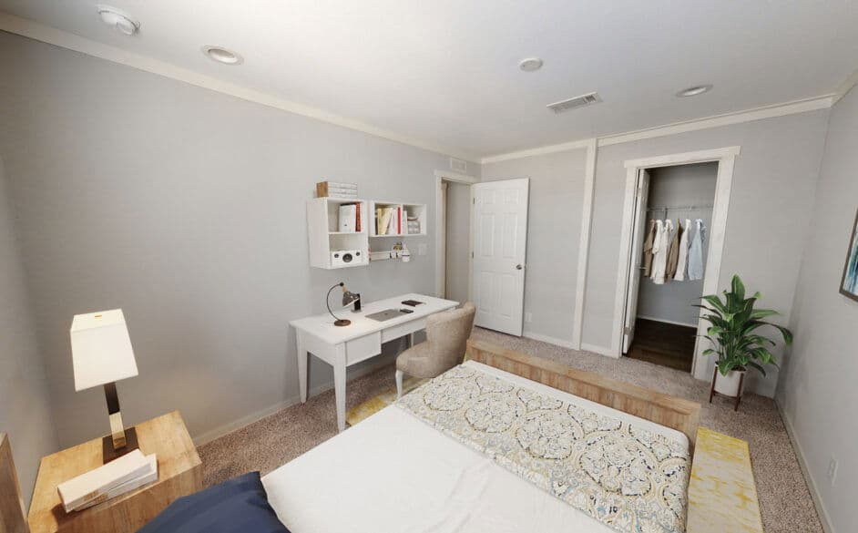 Mustang meadows p56p bedroom home features