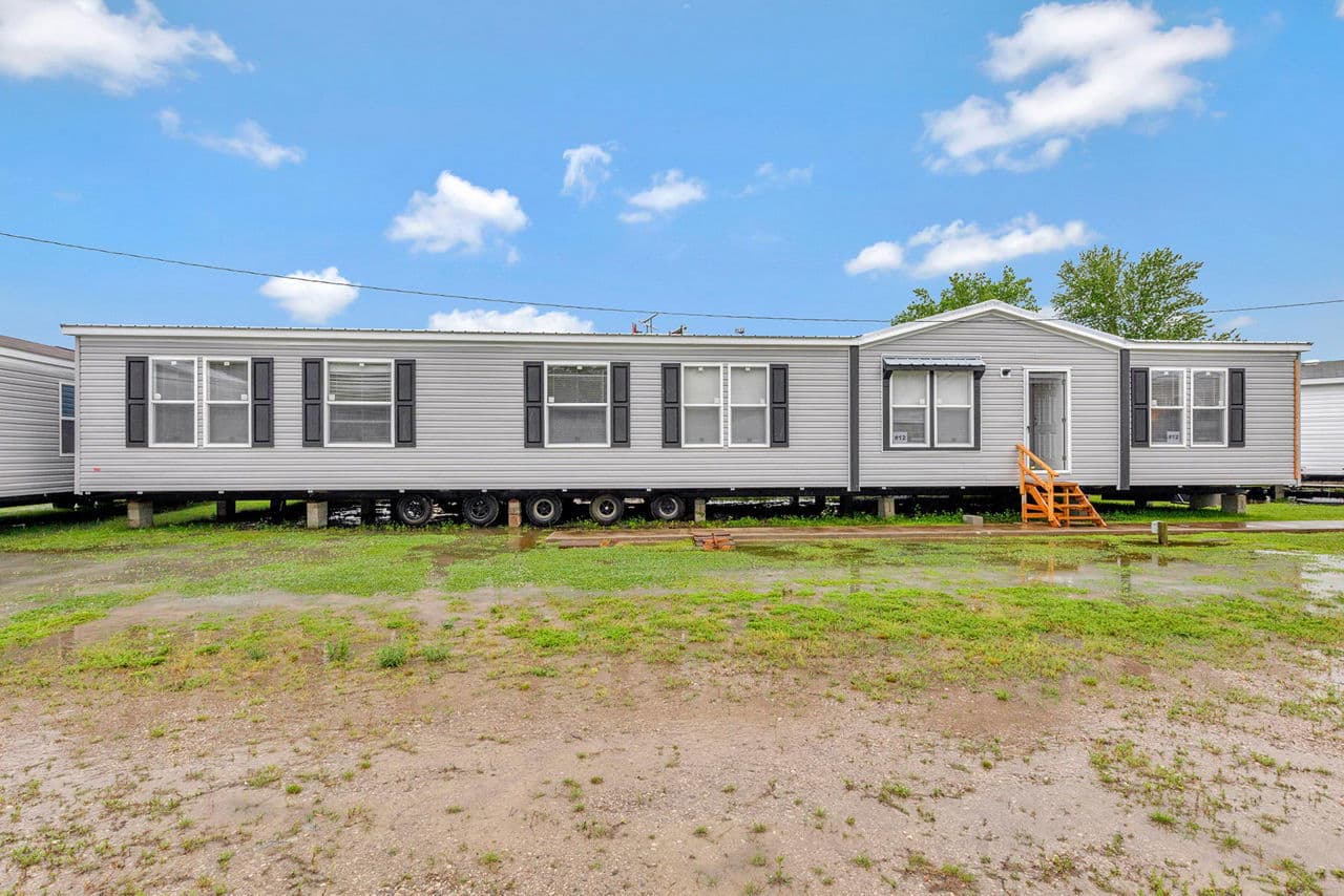 The orleans elevation and exterior home features
