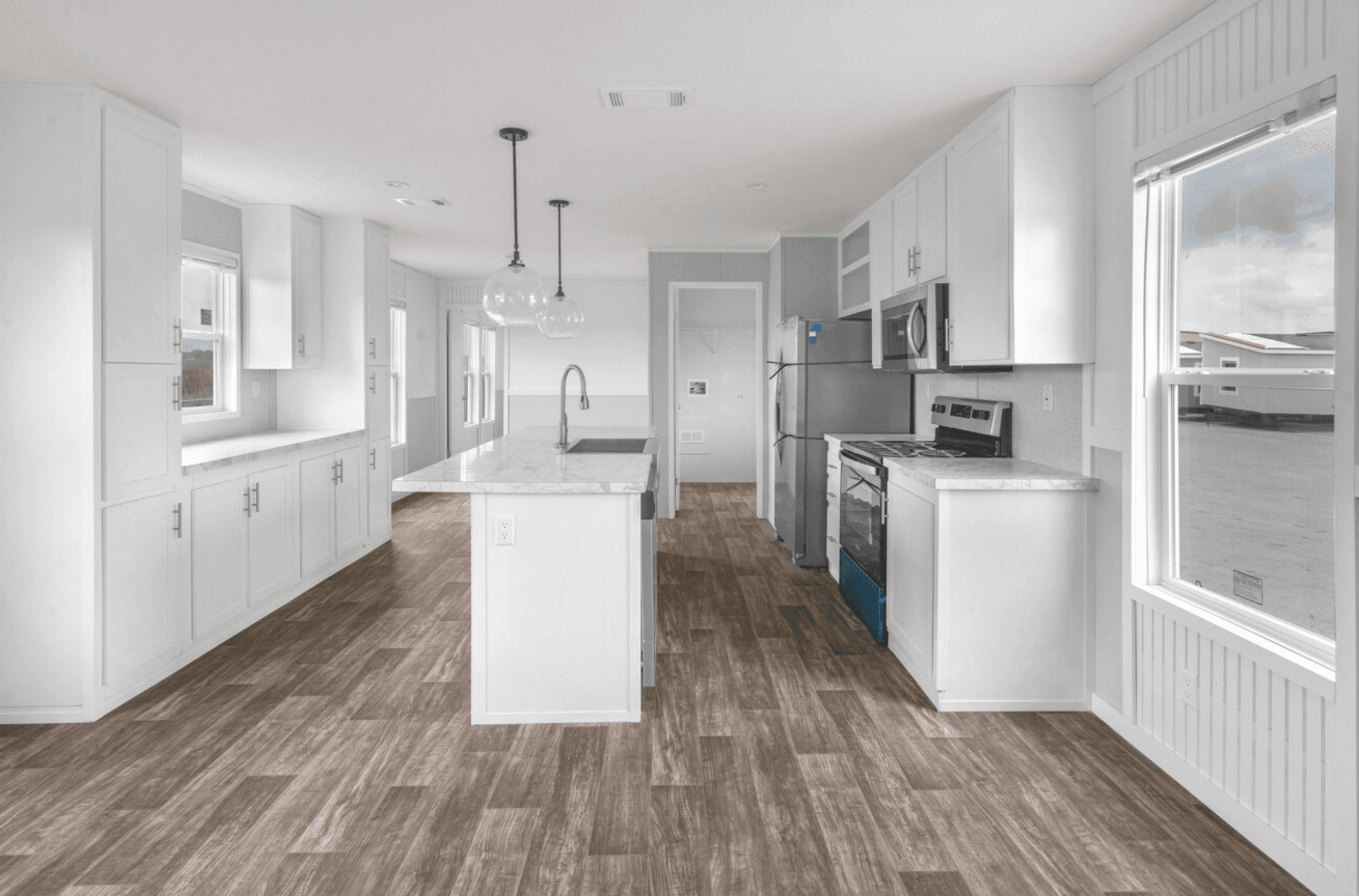 The cypress  home features