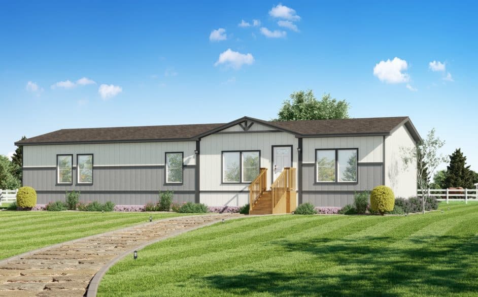 Rose r68e elevation and exterior home features