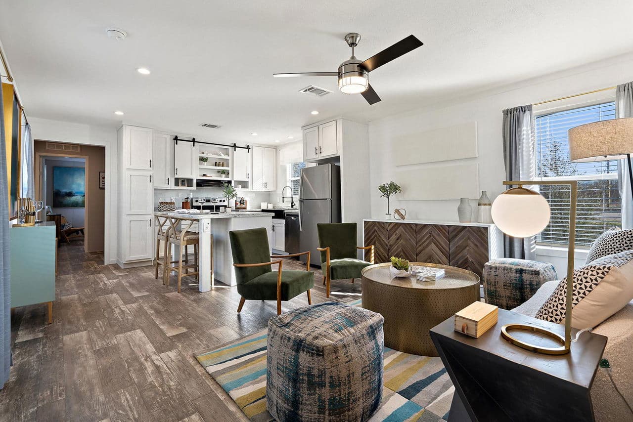 The sabine interior home features