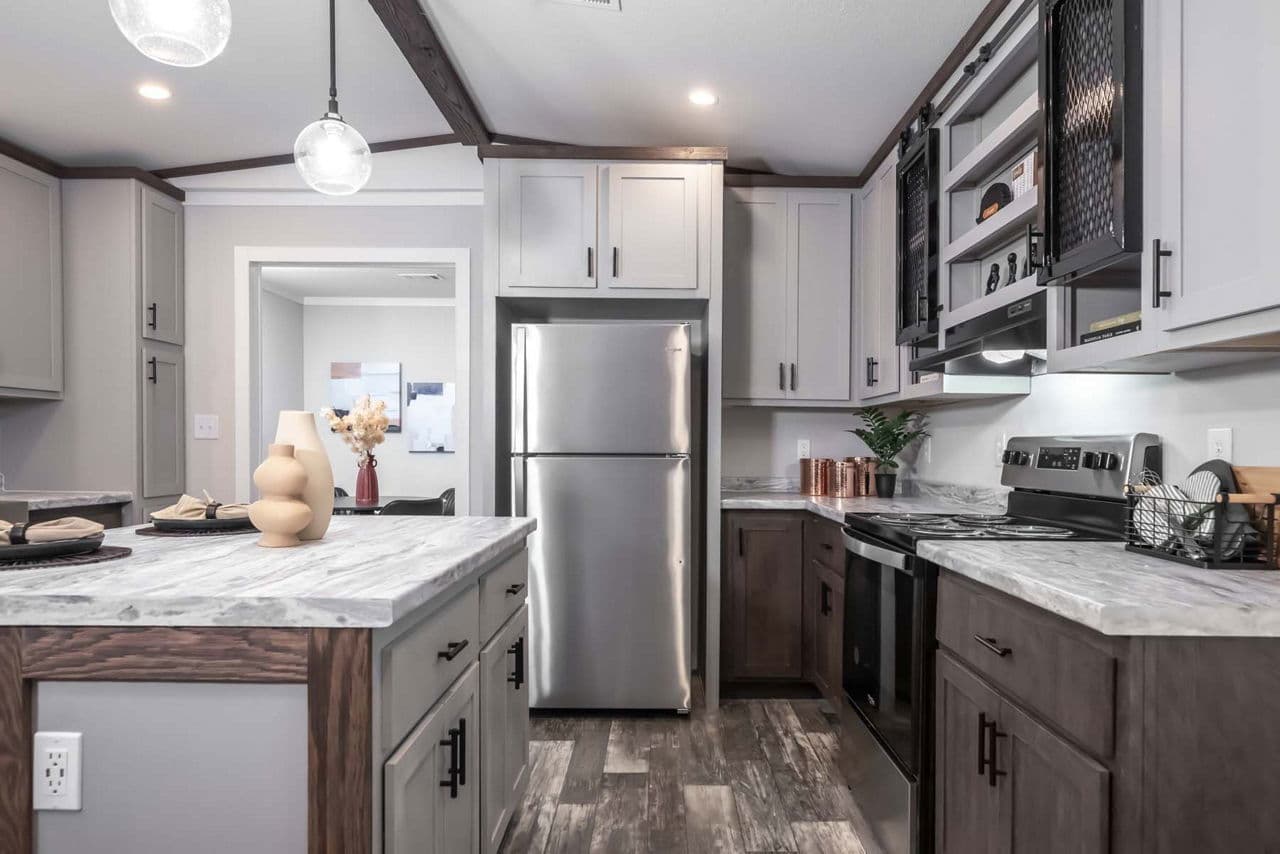 The jazz kitchen home features