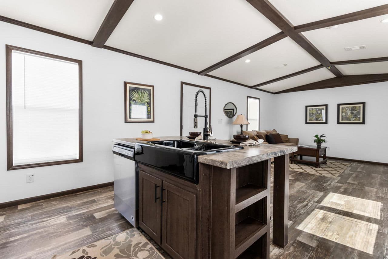 The frenchman kitchen home features