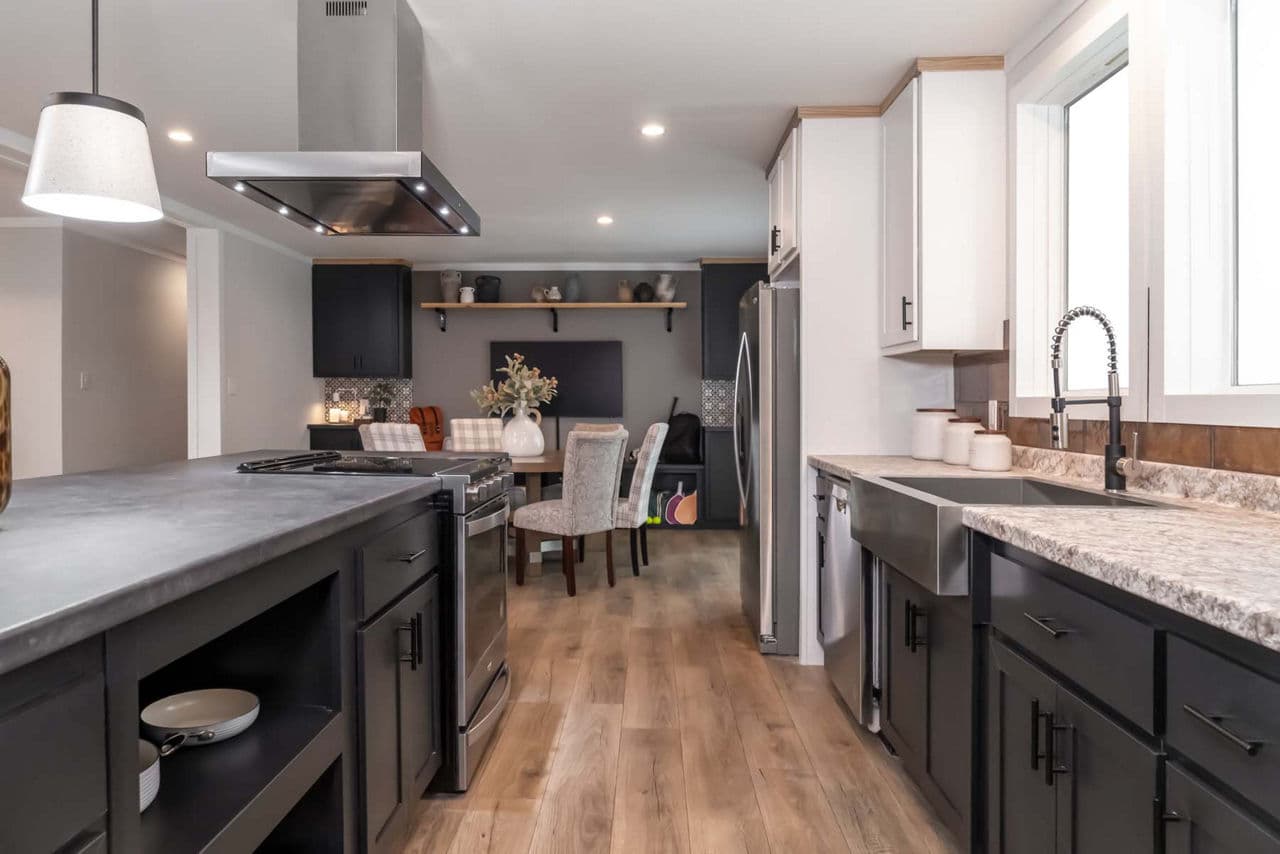 Bourbon kitchen home features