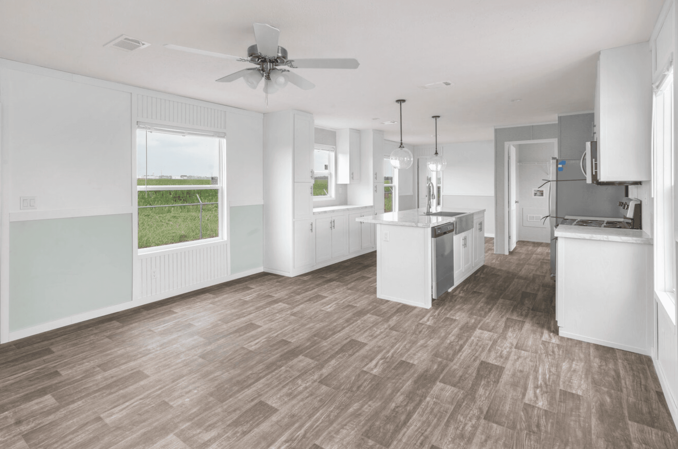 The cypress  home features