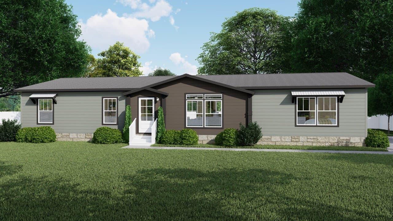 The versace hero, elevation, and exterior home features