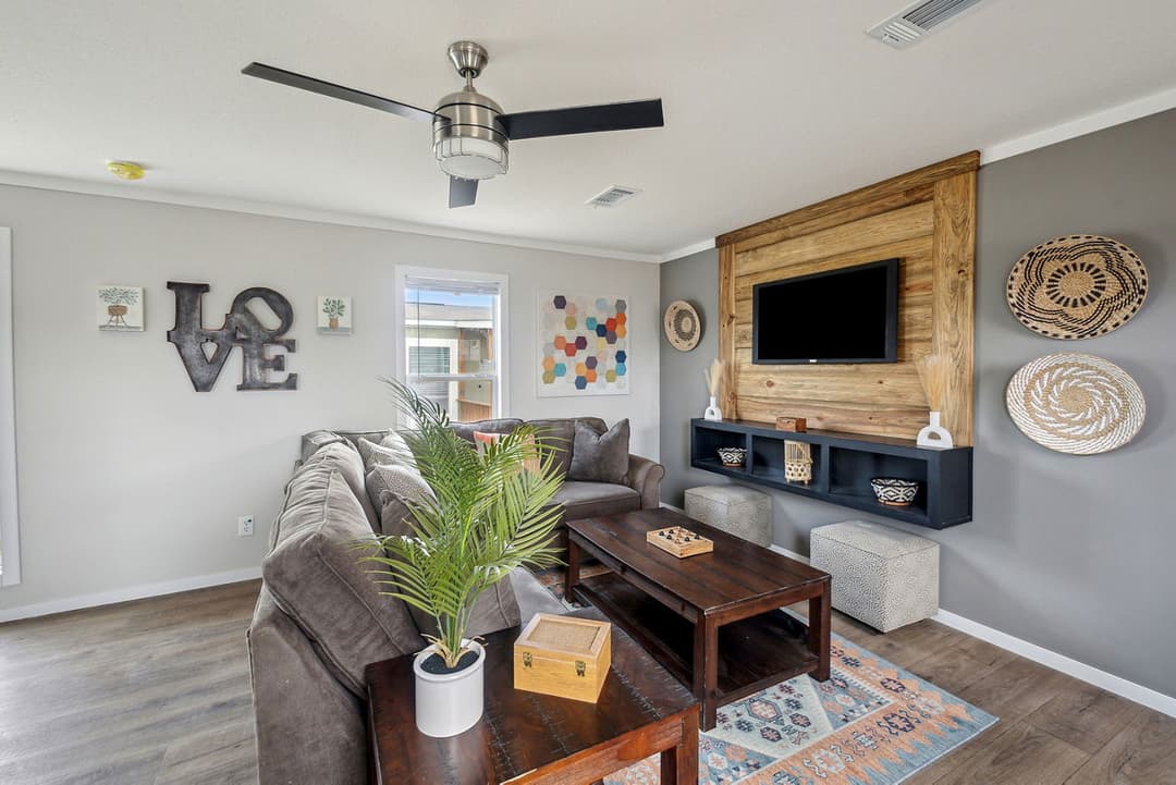 The tulane interior home features