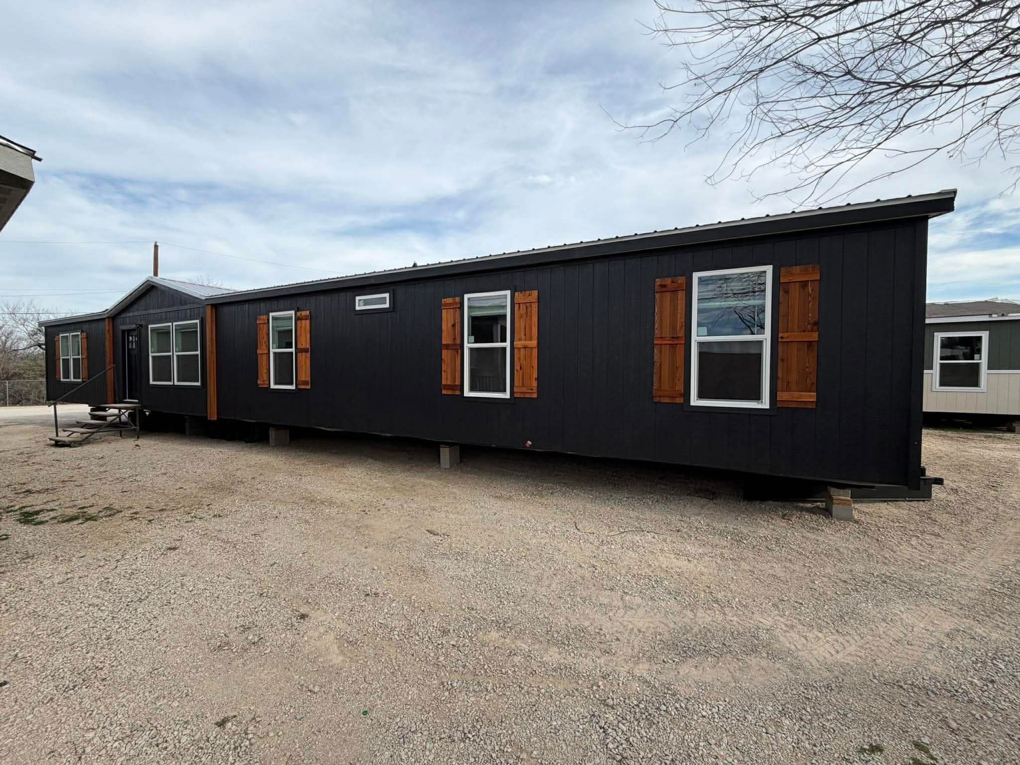 The sendero  hero and exterior home features