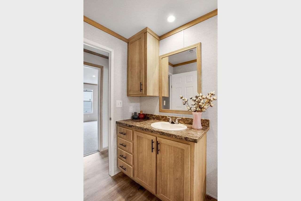 The dauphine bathroom home features