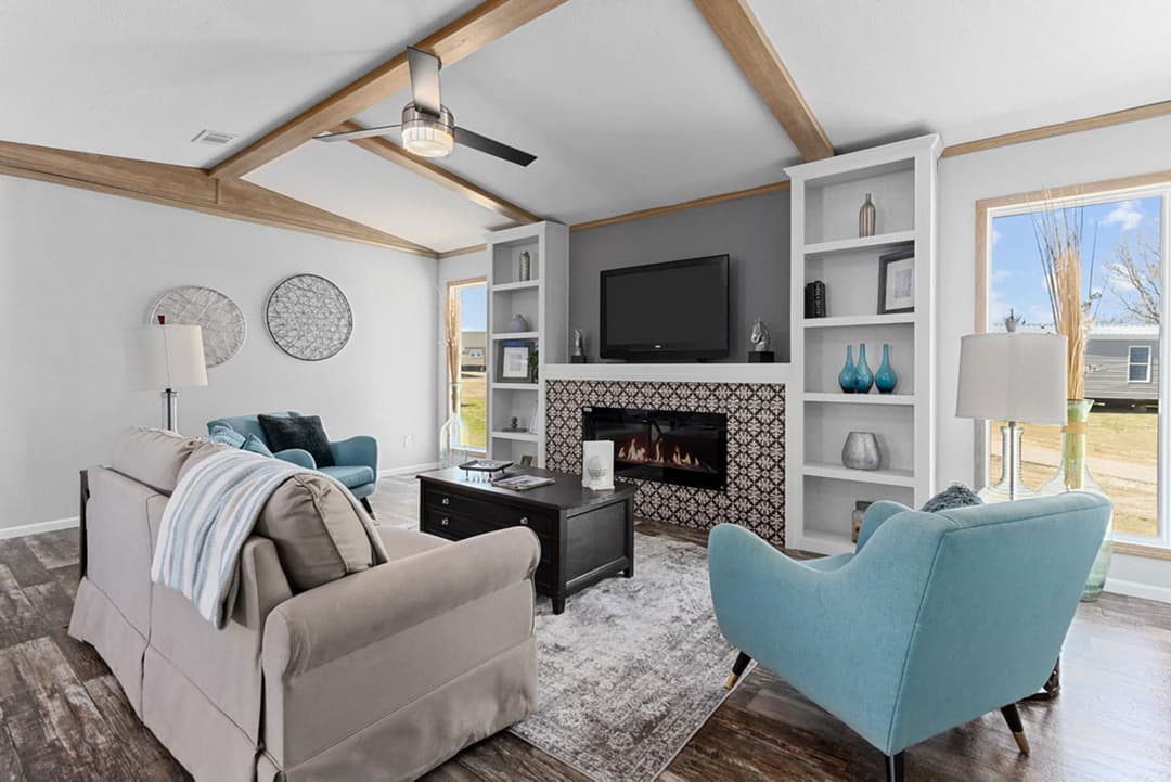 The magnolia interior home features