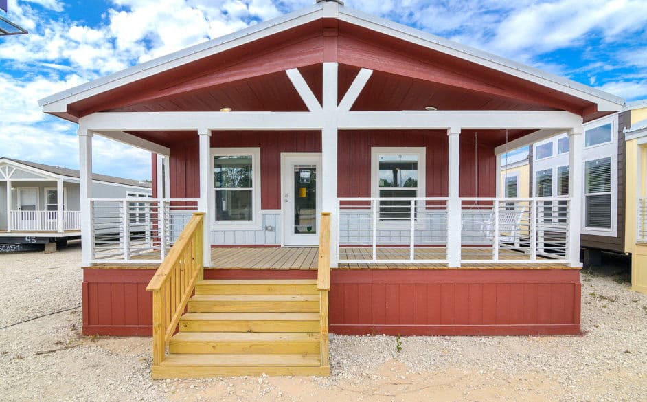 Swan l52ep8 elevation and exterior home features