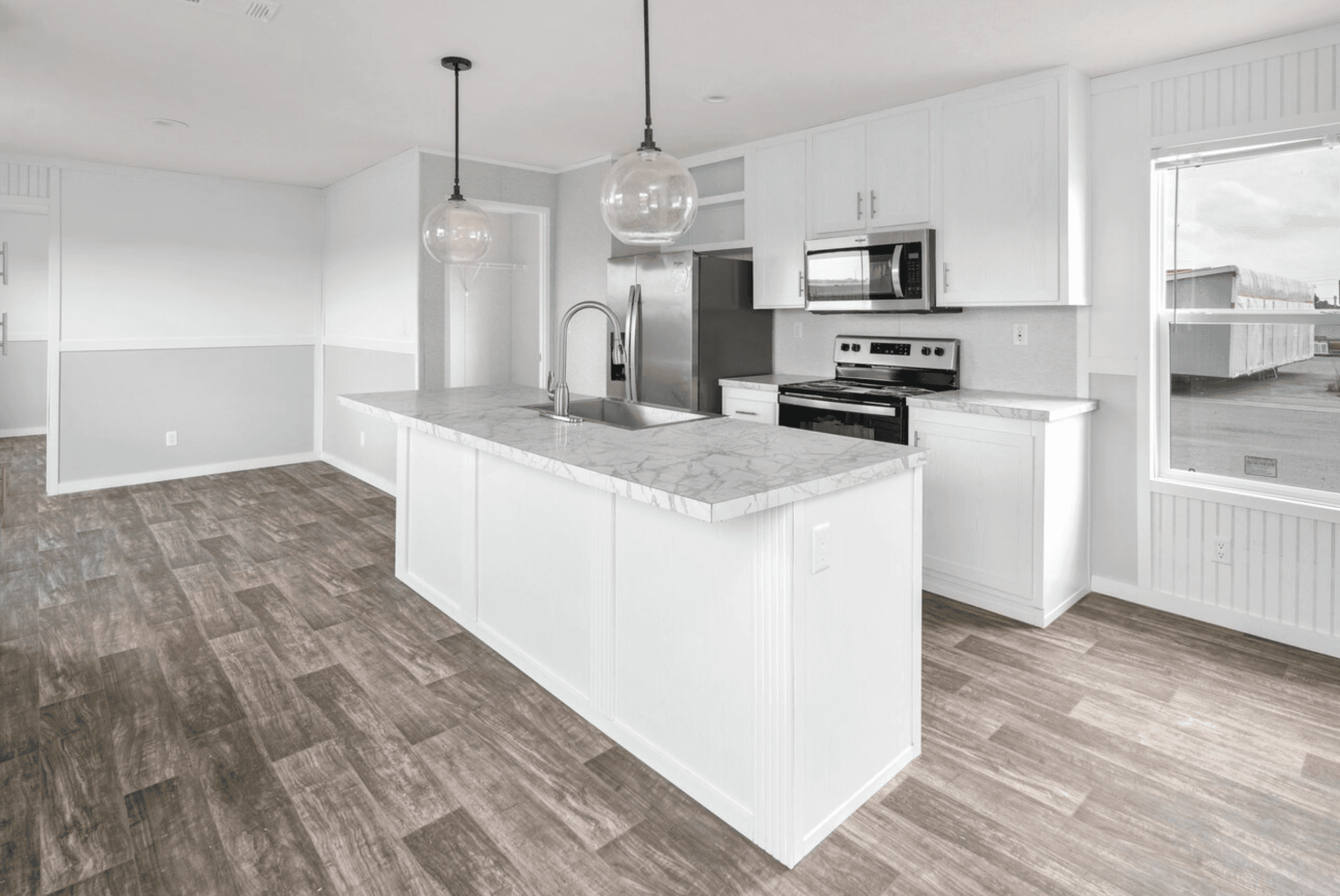 The cypress  home features