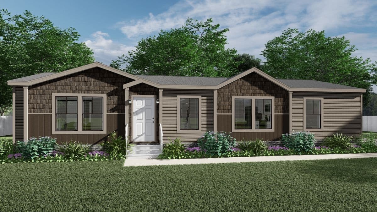 The franklin hero, elevation, and exterior home features