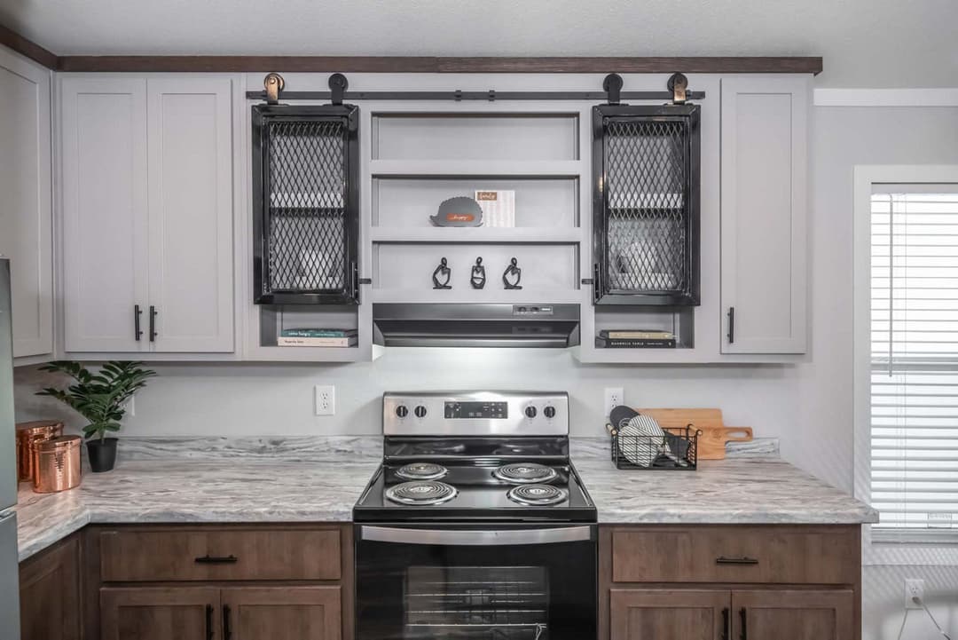 The jazz kitchen home features