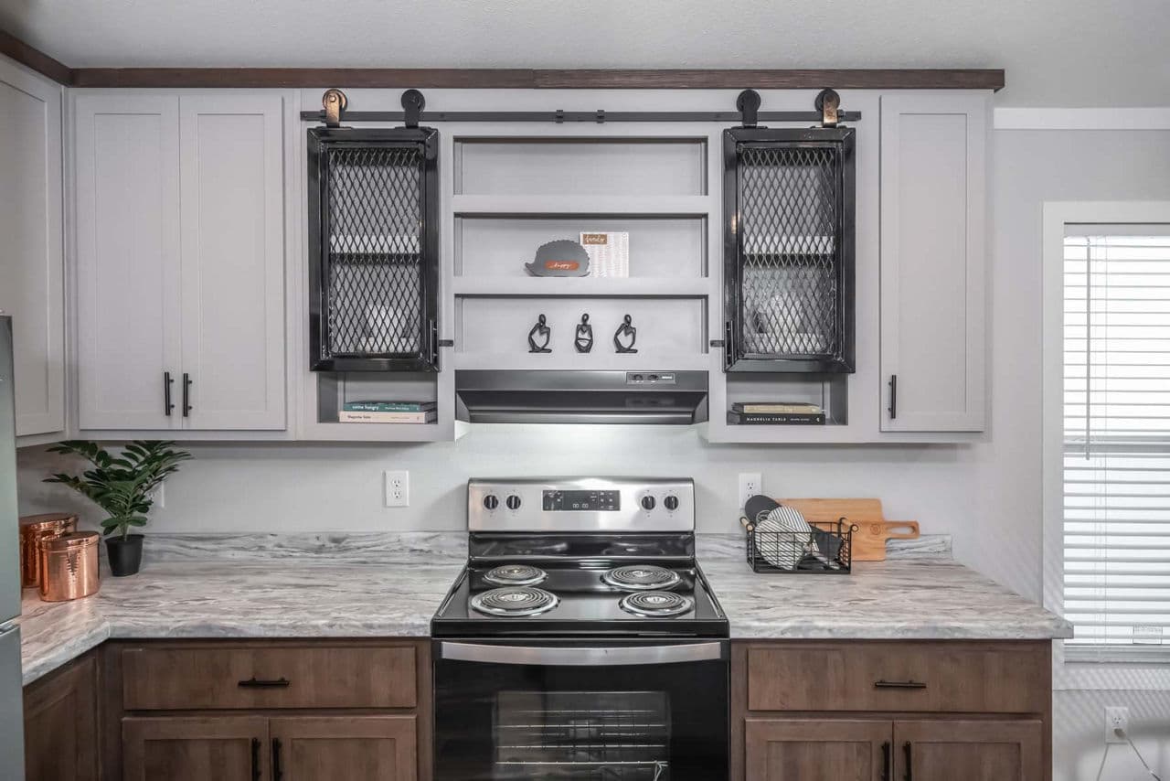 The jazz kitchen home features