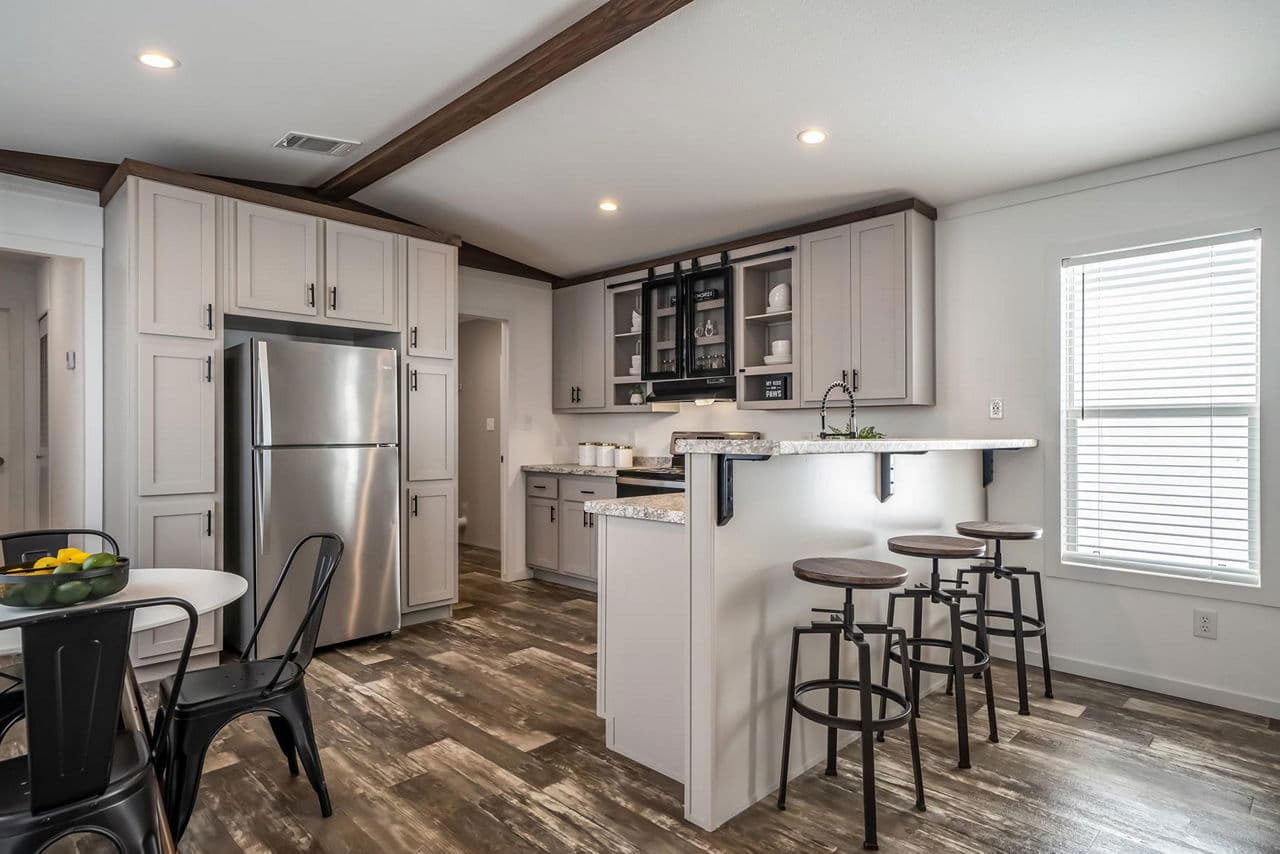 The zephyr kitchen home features