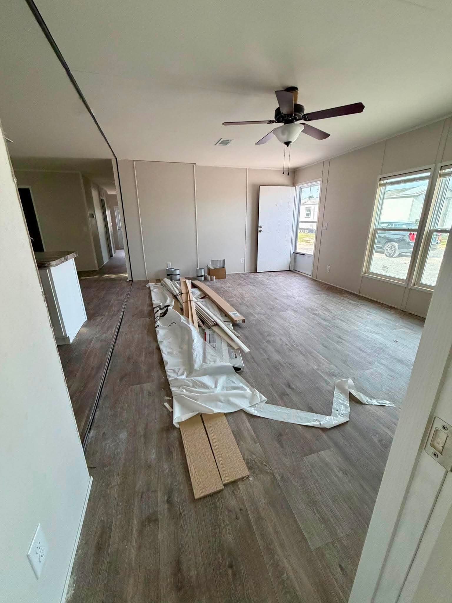 The white water  home features