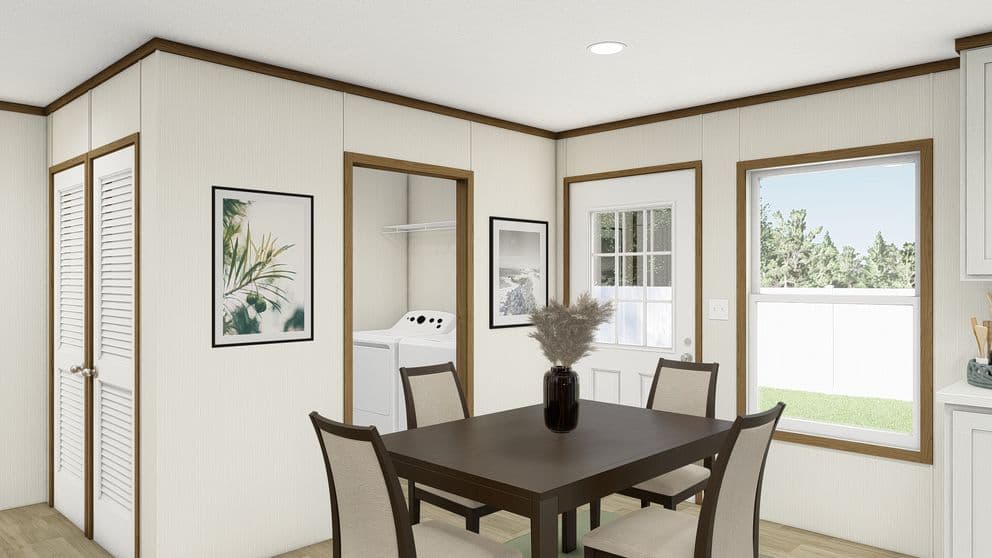 Glimpse interior home features