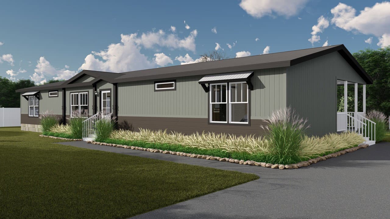 The chanel hero, elevation, and exterior home features