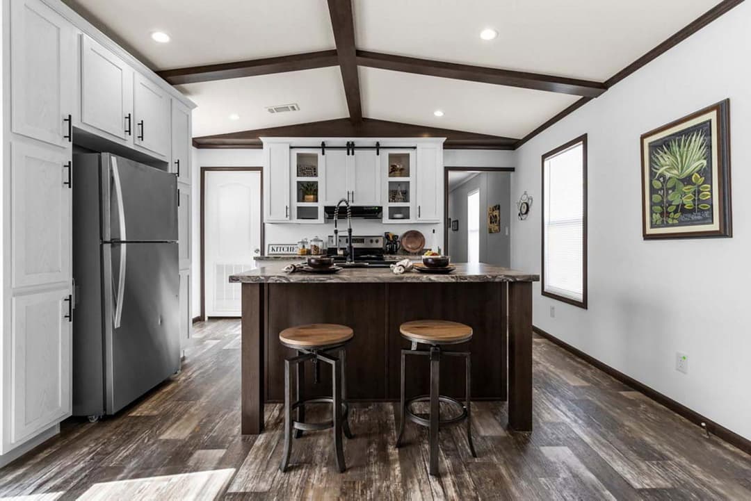 The frenchman kitchen home features