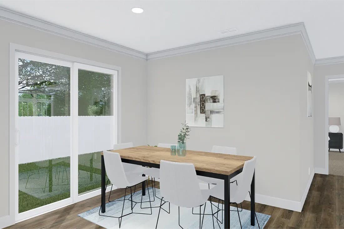 The monterey interior home features
