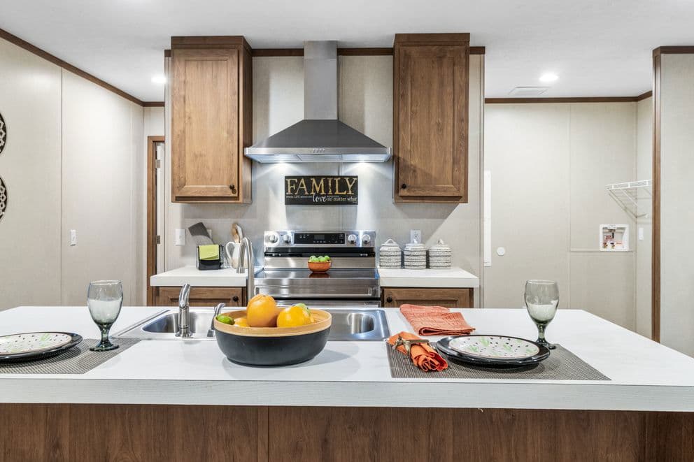 Sensation kitchen home features