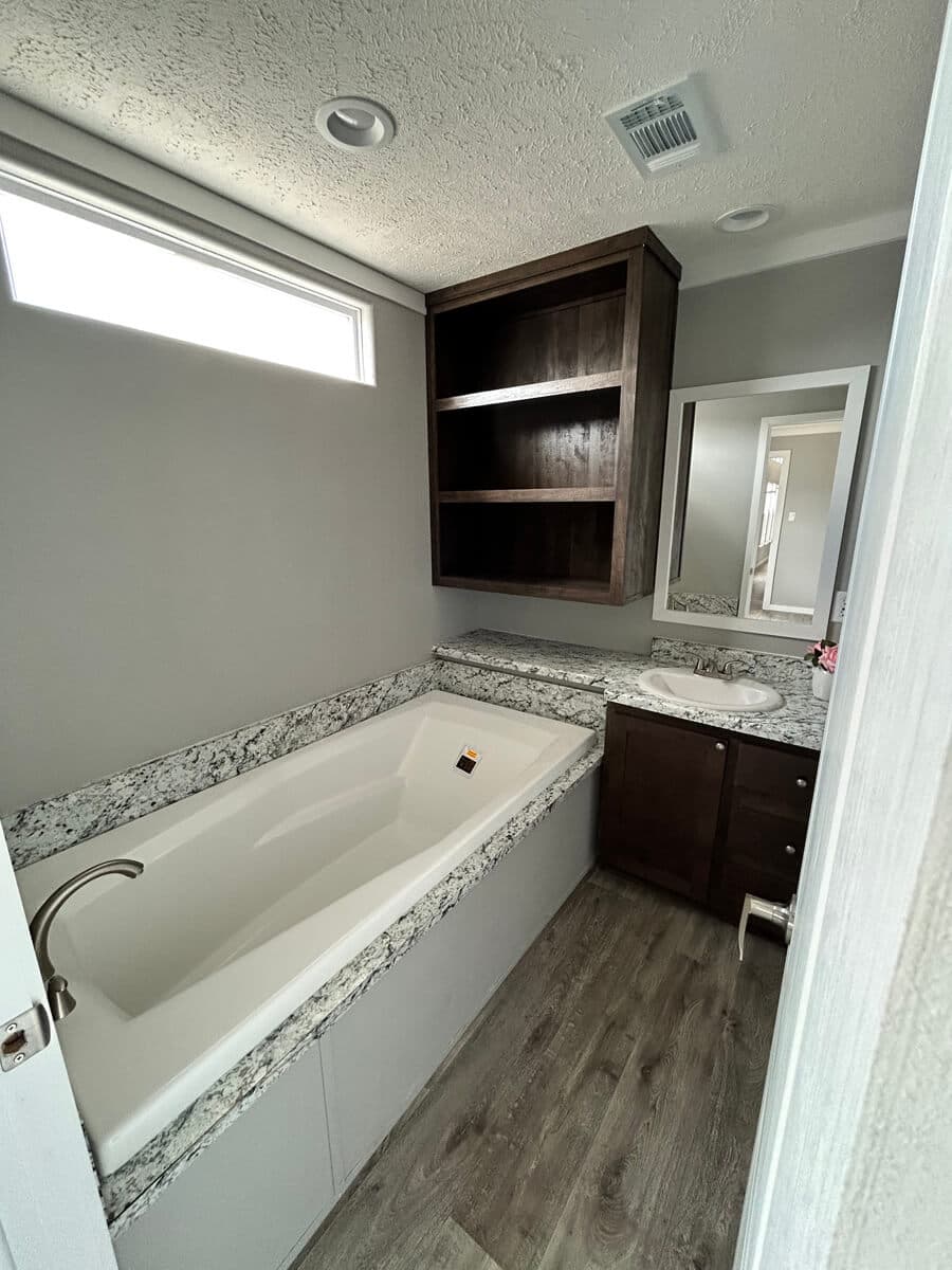 The willison bathroom home features