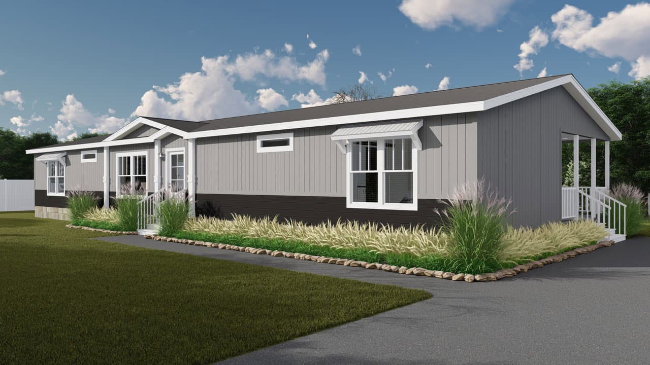 The chanel hero, elevation, and exterior home features