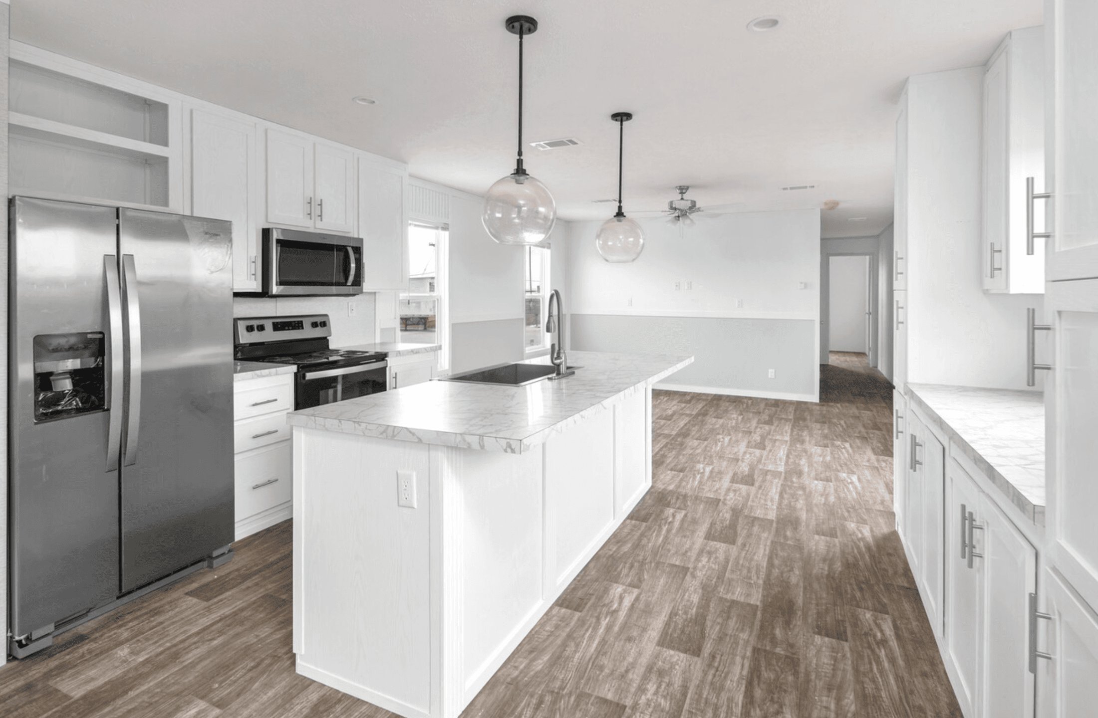 The cypress  home features