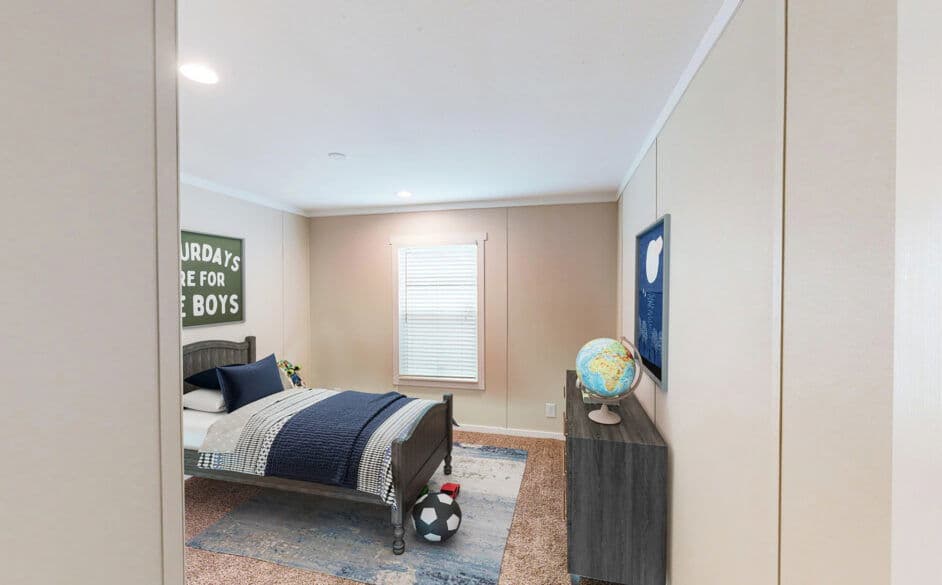 Hacienda p60s bedroom home features