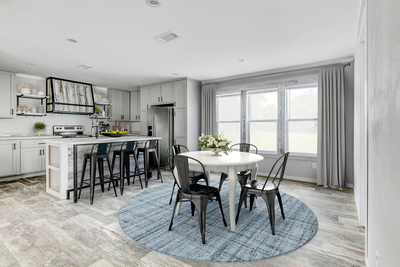 The cajun interior home features